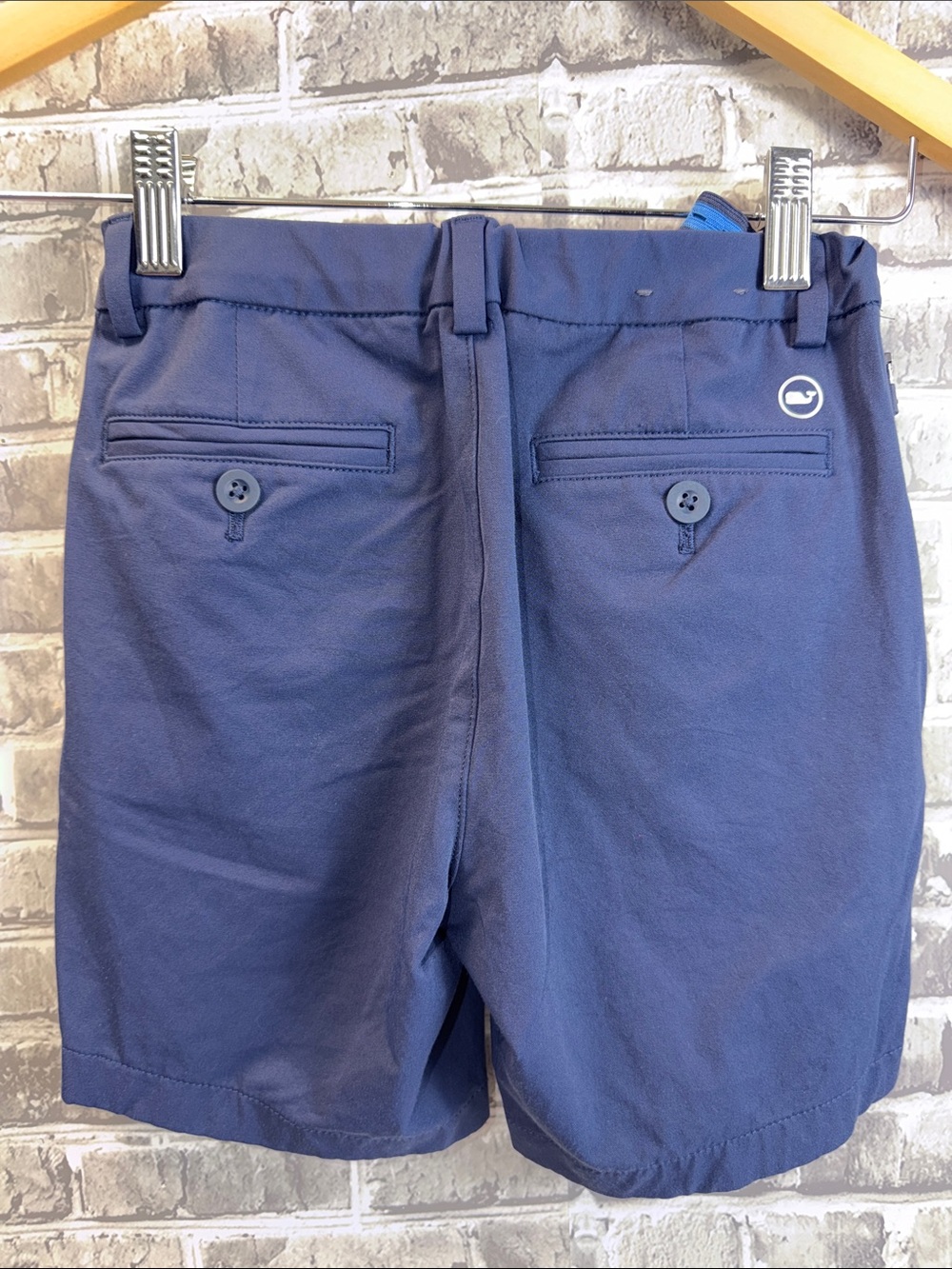 Boy's Navy Vineyard Vines performance shorts